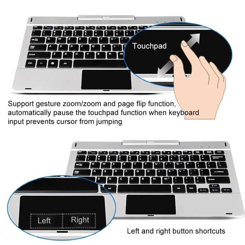 Планшетный ПК Магнитная док клавиатура для Jumper EZpad 6 Pro Клавиатура 6s Pro|Чехлы