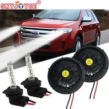 SKYJOYCE NO Error canbus 55W 9012 hid xenon kit Edge фара 9012 биксеноновый комплект 6000K HIR2 9012 Ксеноновая Лампа для проектора яркая