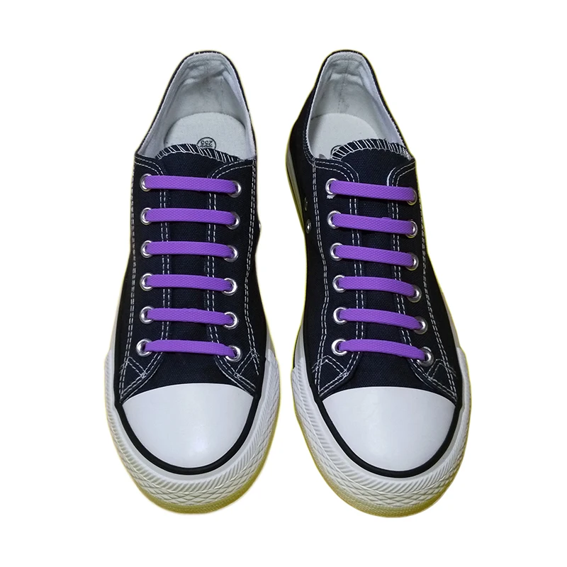 AFashion Store VIP Link Wholesale Shoelace Adult Athletic Running No Tie Shoelaces Elastic Silicone Shoe Lace Children Shoelaces (3)