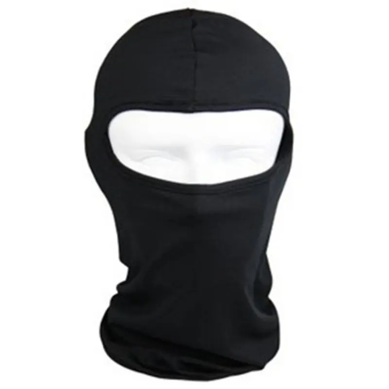 

Tsptool Swim Cap Facekini Face Bikini Sun Protection Mask--Black