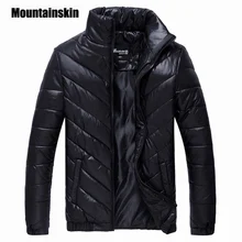 Mountainskin 2017 Marke Winterjacke männer Parkas Warme Jacke 5XL Casual Mäntel Männer Baumwolle Gefütterte Jacke Männliche Kleidung EDA086