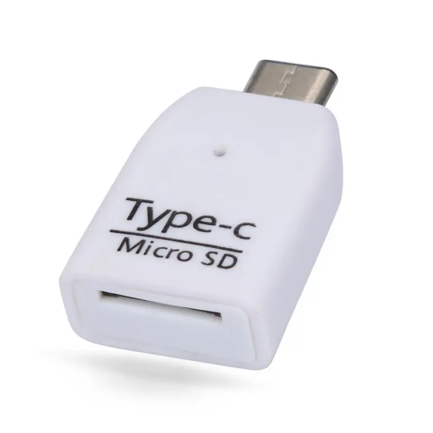 Высокое качество Новый Тип Мини C Micro SD картридер OTG адаптер USB 3,1 Портативный l0717 #2