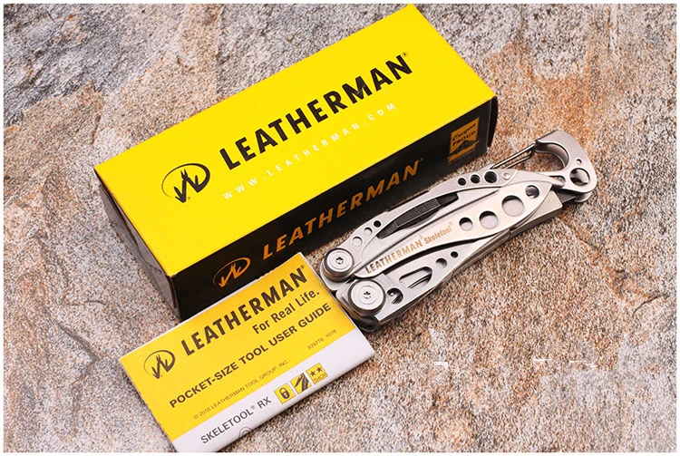 LEATHERMAN-skelecool легкий Мультитул с комбинированным ножом и открывалкой для бутылок XS/SX/CX/RX
