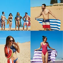 Фирменное пляжное полотенце очень большая быстрая сушка микрофибры для путешествий на открытом воздухе спортивное полотенце для пикника и бассейна одеяло для кемпинга Yogo