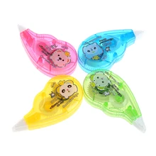 Милый мультфильм 4 м Мини Коррекционные ленты офис школы канцелярские Портативный 28#20