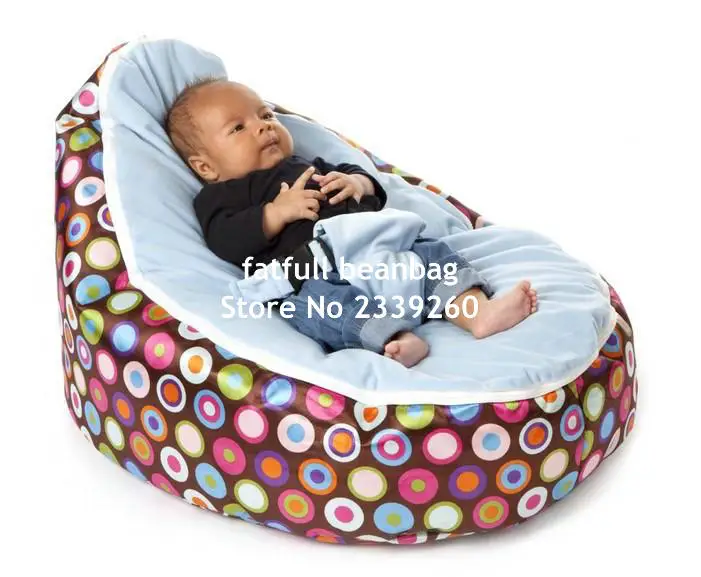 Только Чехол, без наполнителя-розовые шарики Babyinfant Bean Bag Snuggle Кровать портативное сиденье без фаршированных бобов - Цвет: cover only no filler