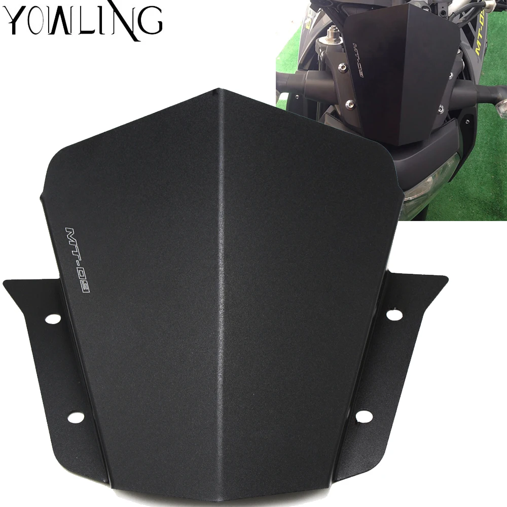 

2018 Brand New High Quality Aluminum Durable Motorcycle Windshield Windscreen For Yamaha MT-09 MT09 MT 09 FZ09 2014 2015 2016