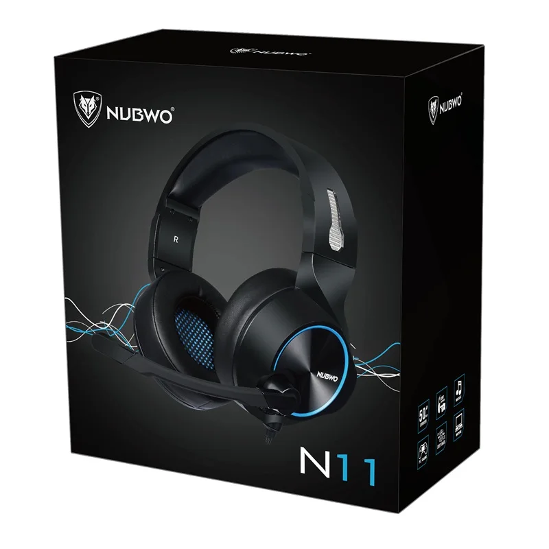 N11 PC Gamer игровая гарнитура Casque 7,1 канальный звук проводные USB наушники с микрофоном Регулятор громкости светодиодный для компьютера