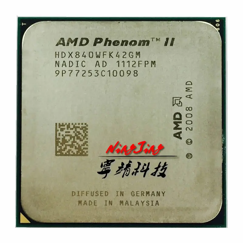 Четырехъядерный процессор AMD Phenom II X4 840 3,2 ГГц, процессор HDX840WFK42GM Socket AM3|socket am3|phenom ii x4 840phenom ii x4 | АлиЭкспресс