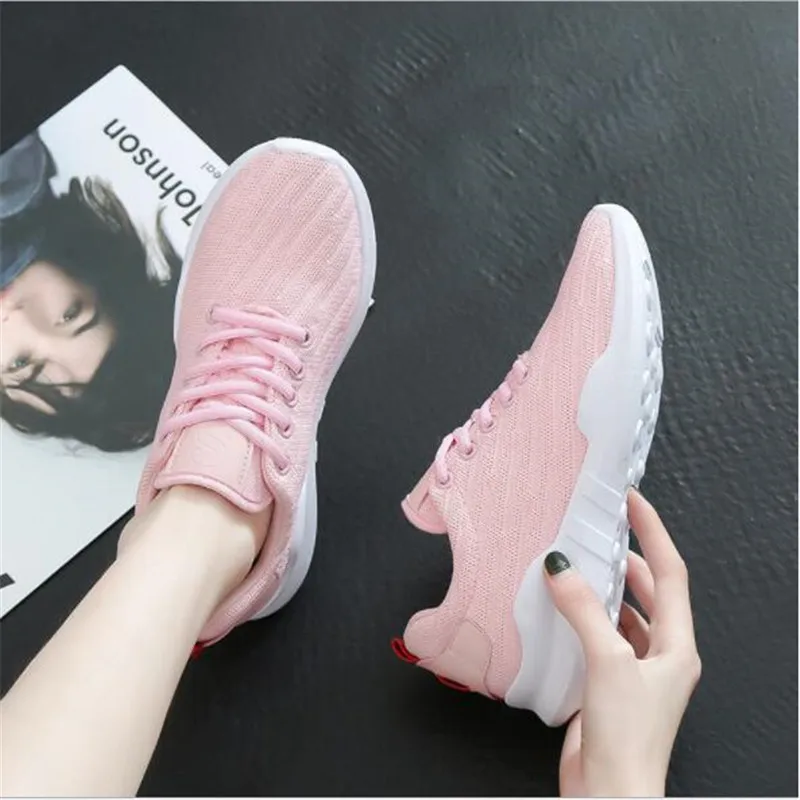 

Fashion Women Shoes Casual Sneakers Mesh Outdoor Sport Shoes for Woman Light Cushioned Walking Shoes