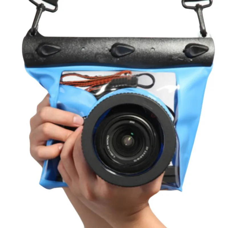 High Quality 20M Waterproof DSLR SLR digital Camera outdoor Underwater Housing Case Pouch Dry Bag For