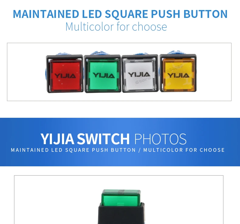 Серебряный контакт 12 мм поддерживаемый квадратный подсвеченный светодиодный светильник нажимной восемь контактов 2NONC самозащелкивающийся миниатюрный кнопочный переключатель LA12-22DNZS/F