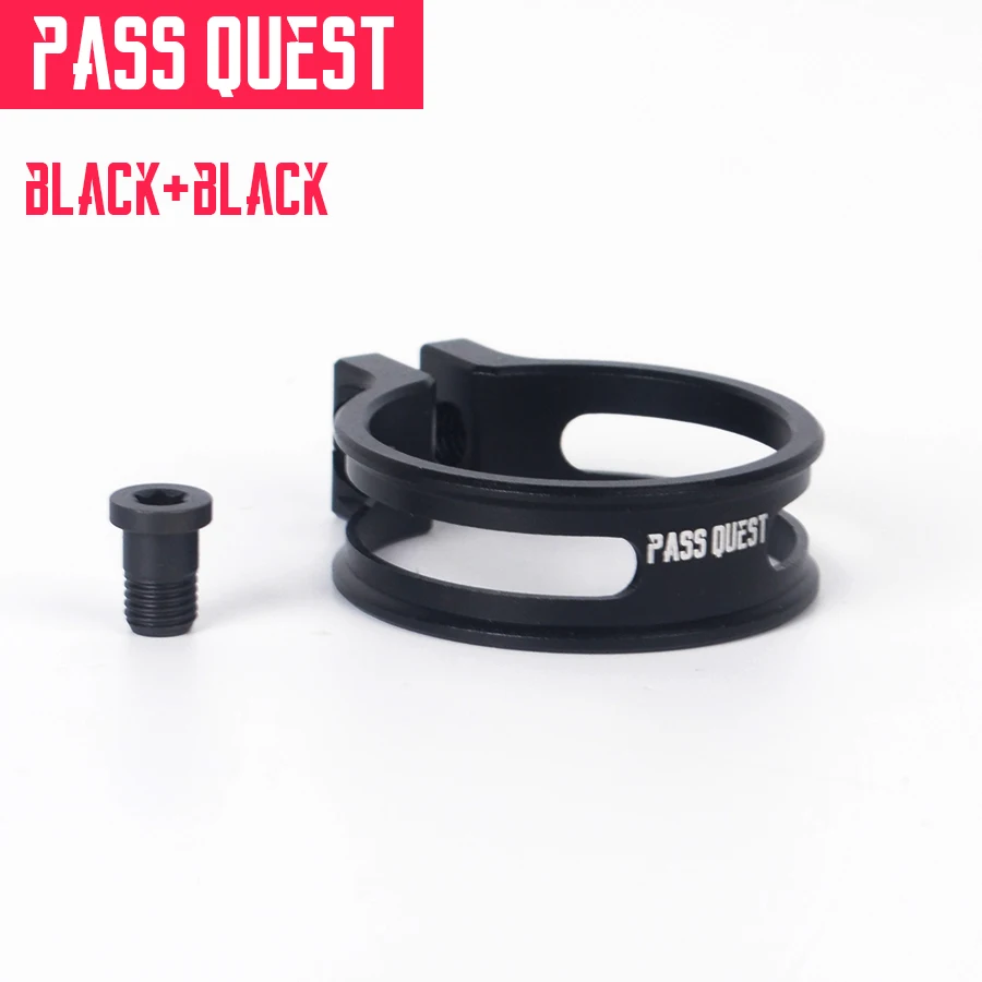 Pass Quest 34 9 мм 7g Ультра легкий зажим для сиденья 7075 алюминиевый сплав + титановые