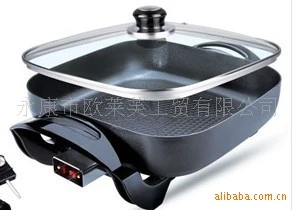 Korean multi-functional electronic pan / Energy King cookers / Slow Cooker  / square pot