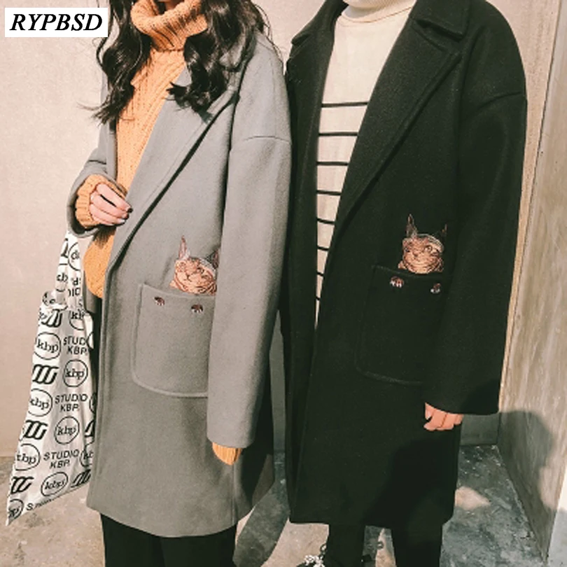 Autumn Long Wool Coat Men Fashion Turn-down Collar Wool Blend Double Breasted Coat Jacket Men Brand Overcoats Coat Autumn Long Wool Coat Men Fashion Turn-down Collar Wool Blend Double Breasted Coat Jacket Men Brand Overcoats Coat
