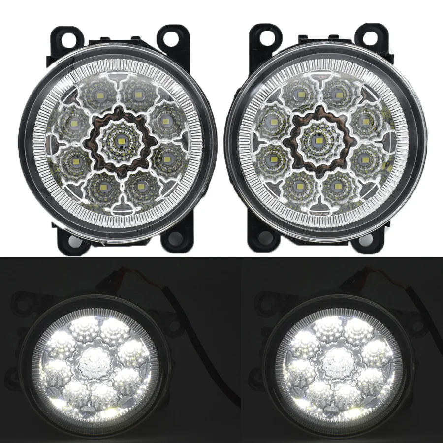 

2pcs/set Car Styling 9 Led Fog Lights 12V 55W Fog Halogen Lamp For Citroen BERLINGO B9 2012 2013 2014 2015