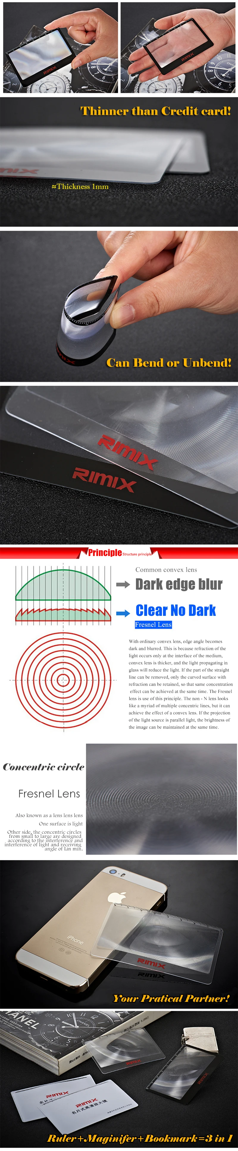 55*85 мм линза Френеля Гибкая Лупа карта 3X увеличительное карточка-увеличительное стекло мини карманное стекло для чтения es 3в1 наружные инструменты