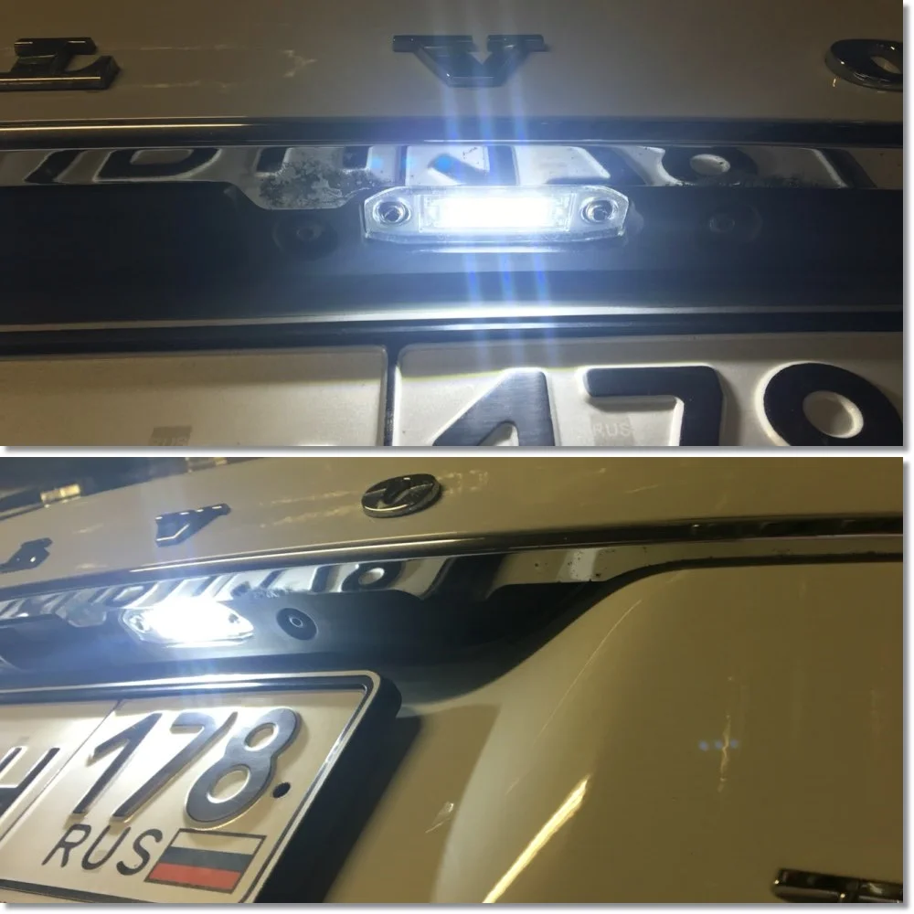 Led license plate light for VOLVO-8