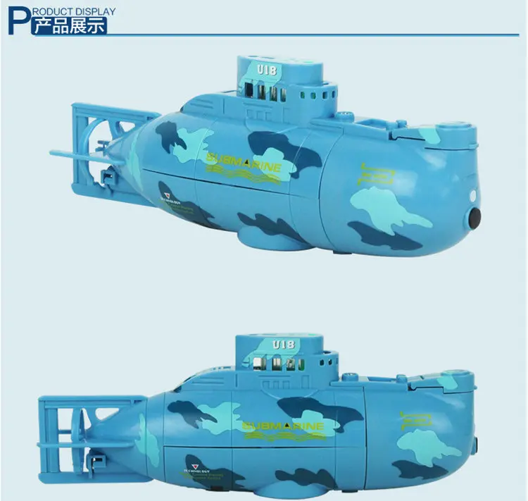 [Best] пульт дистанционного управления мини подводная лодка игрушка Электрическая защита от протекания водонепроницаемые инновационные развивающие игрушки RC туристическая модель лодки