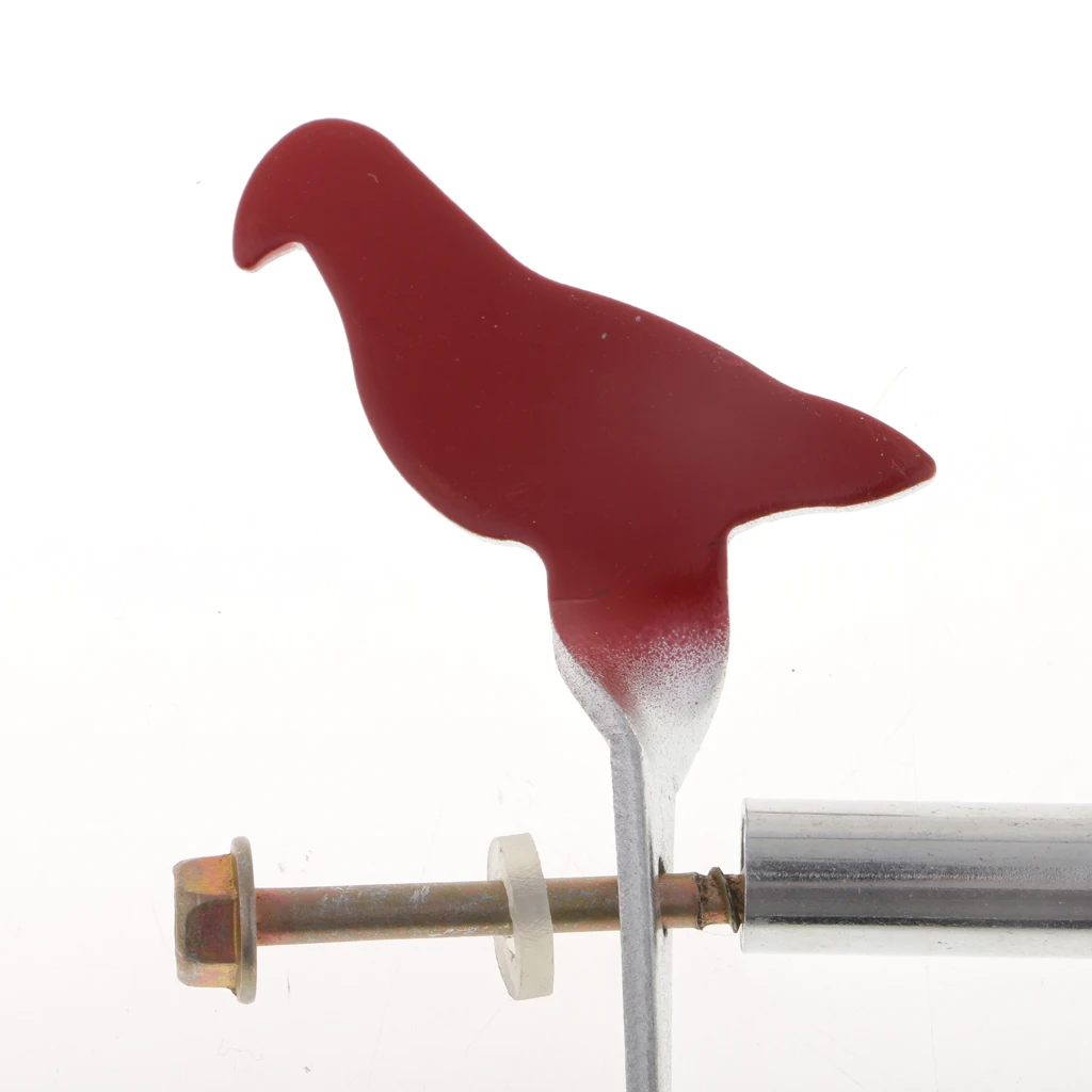 Tree Tied Binding Spinner Target Screwed-type Plinking Target Shooting Target 3.5mm - Pigeon/Goat Shape