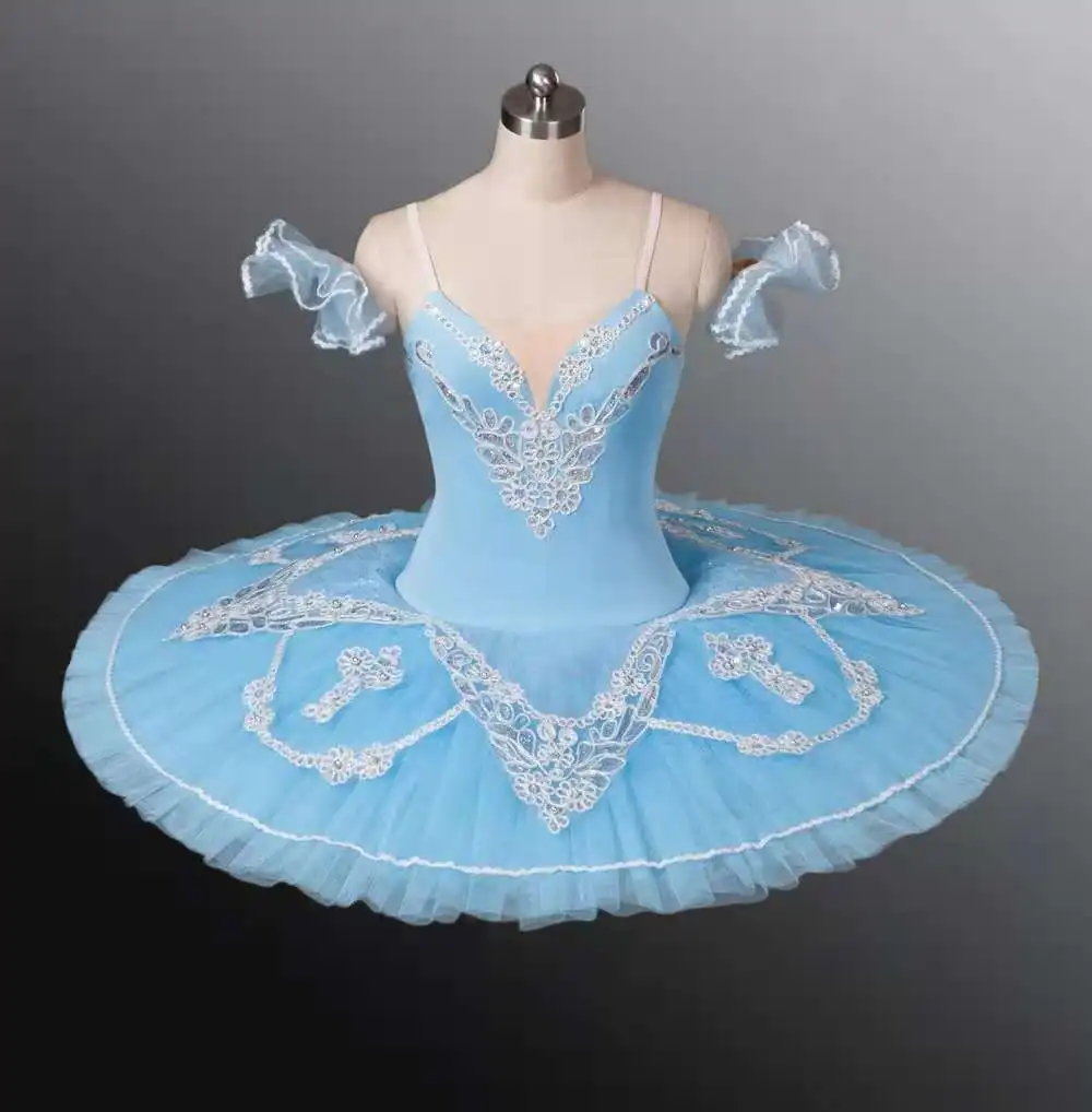 Blue Bird Professional Ballet Tutus Adult Sugar Plum Fairy Classical Ballet Pancake Skirt Pink Ballet Stage Costume For Women