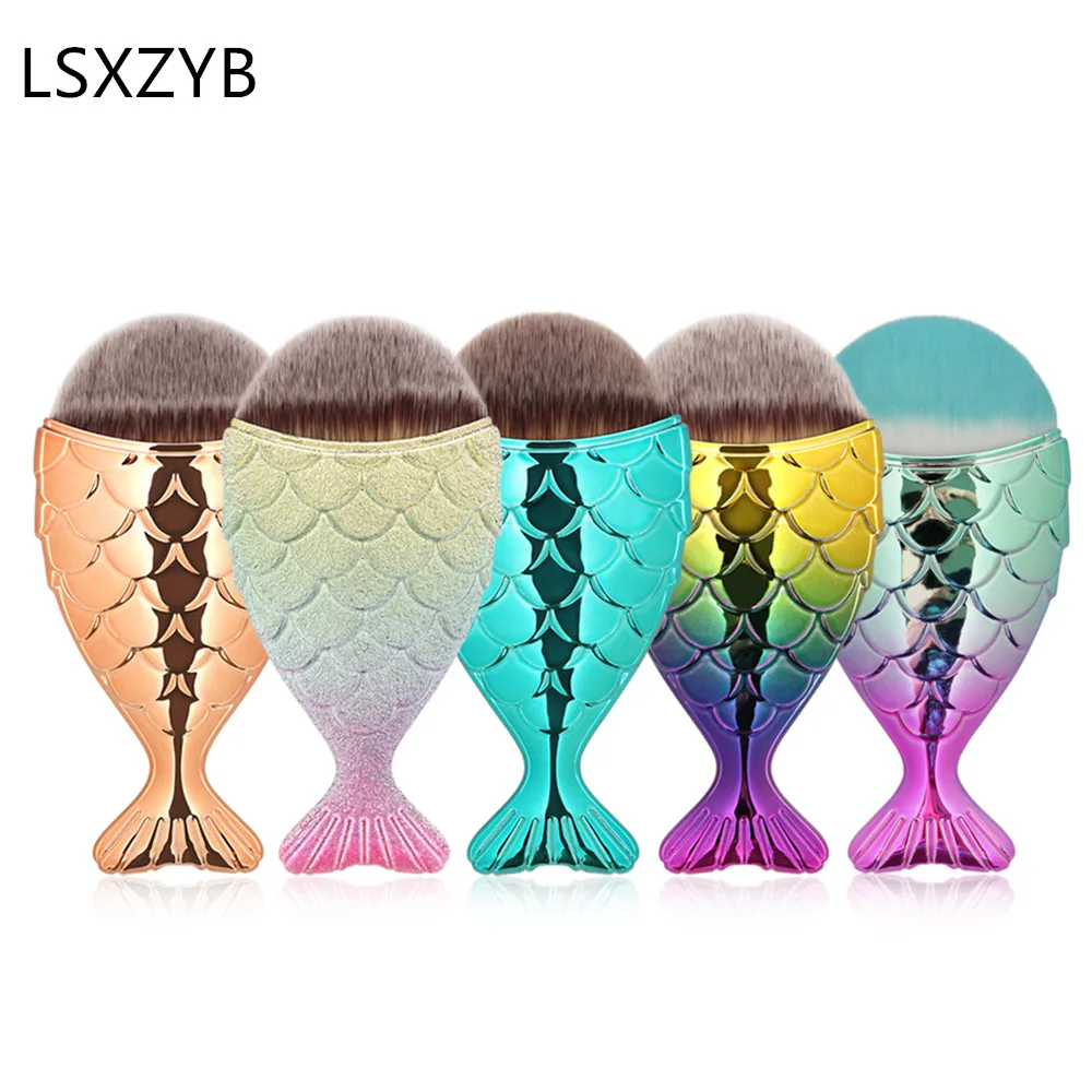 foundation brush oval