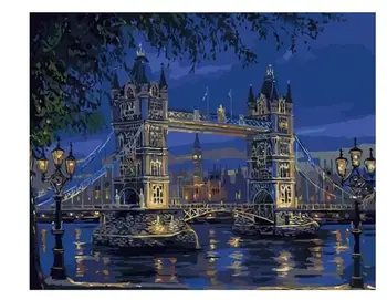 

3235 London Tower Bridge - Paint by Numbers Kits for Adults DIY
