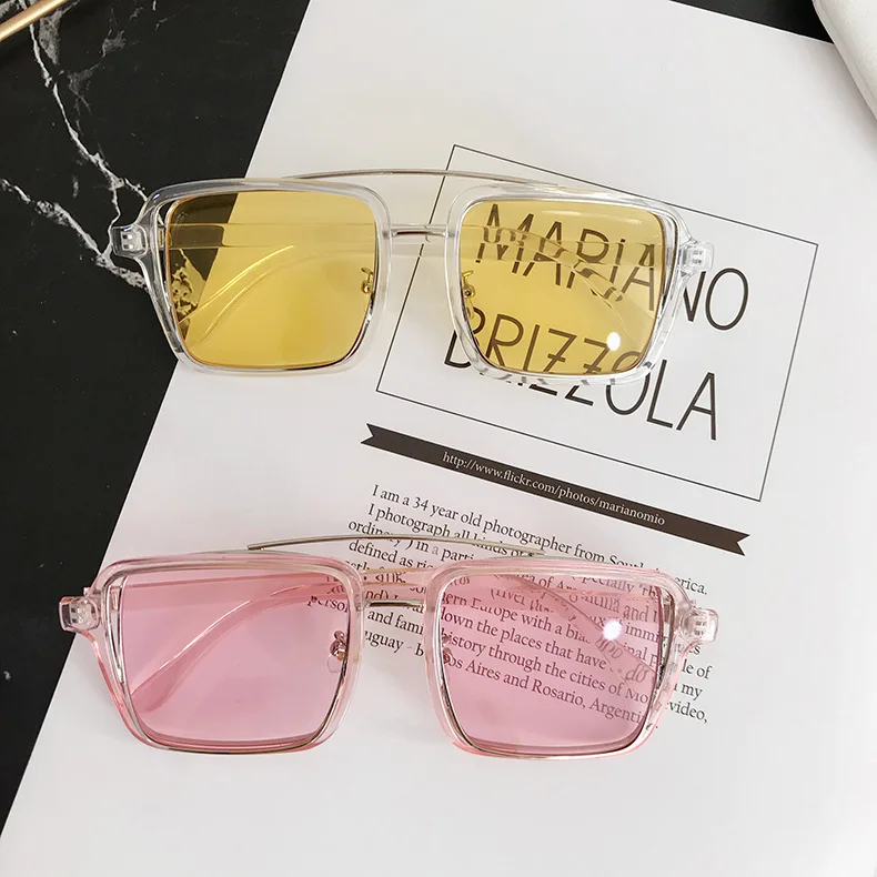 

Steampunk Sunglasses Tony Stark Matsuda Sunglasses Retro Vintage Eyewear Square Sun Glasses UV400 Oculos