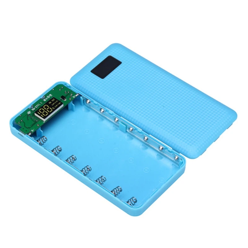 Portable-Power-Bank-Box-7-18650-without-battery-DIY-Display-Battery-Charger-5V-2A-Powerbank-Box (4)