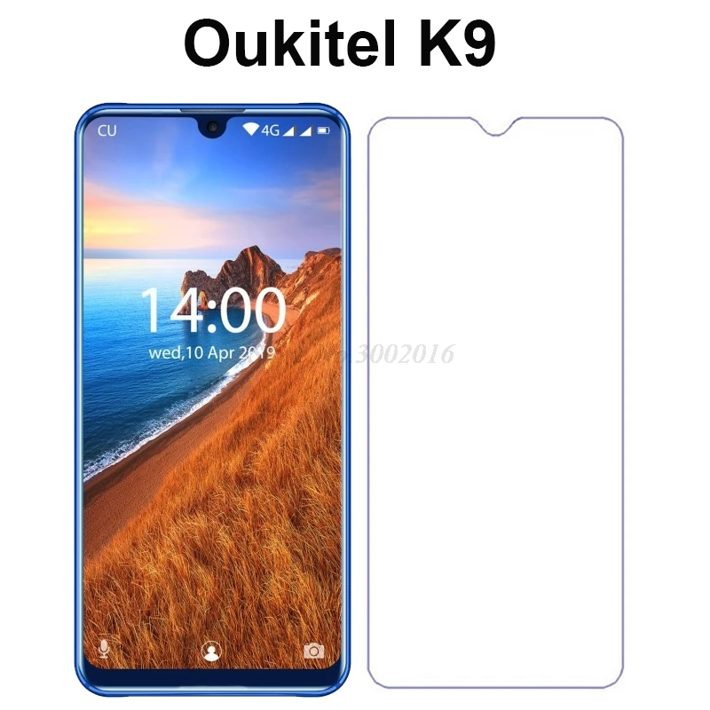 2 шт стеклянная крышка для Oukitel K9 закаленное стекло 9H 2.5D Защитная пленка для смартфонов для Oukitel K9 K 9 7,1" Защитное стекло для экрана