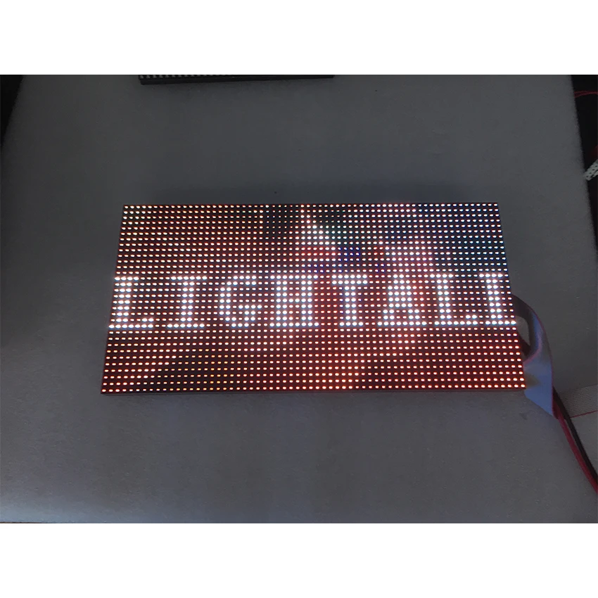 P10 RGB светодиодный модуль 32*16 пикселей 1/2 сканирования Светодиодный Dcreen