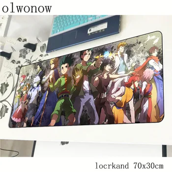 

HUNTERxHUNTER mousepad gamer HD print 700x300x3mm gaming mouse pad cheapest notebook accessories laptop padmouse ergonomic mat