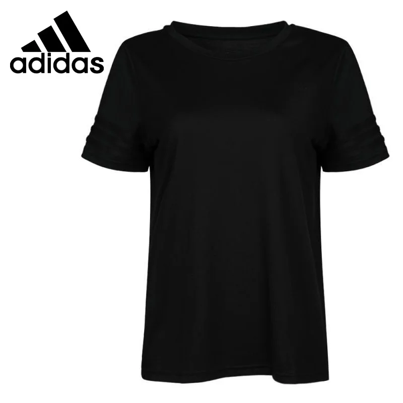 

Original New Arrival Adidas Neo Label W CS PLT BK TEE Women's T-shirts short sleeve Sportswear
