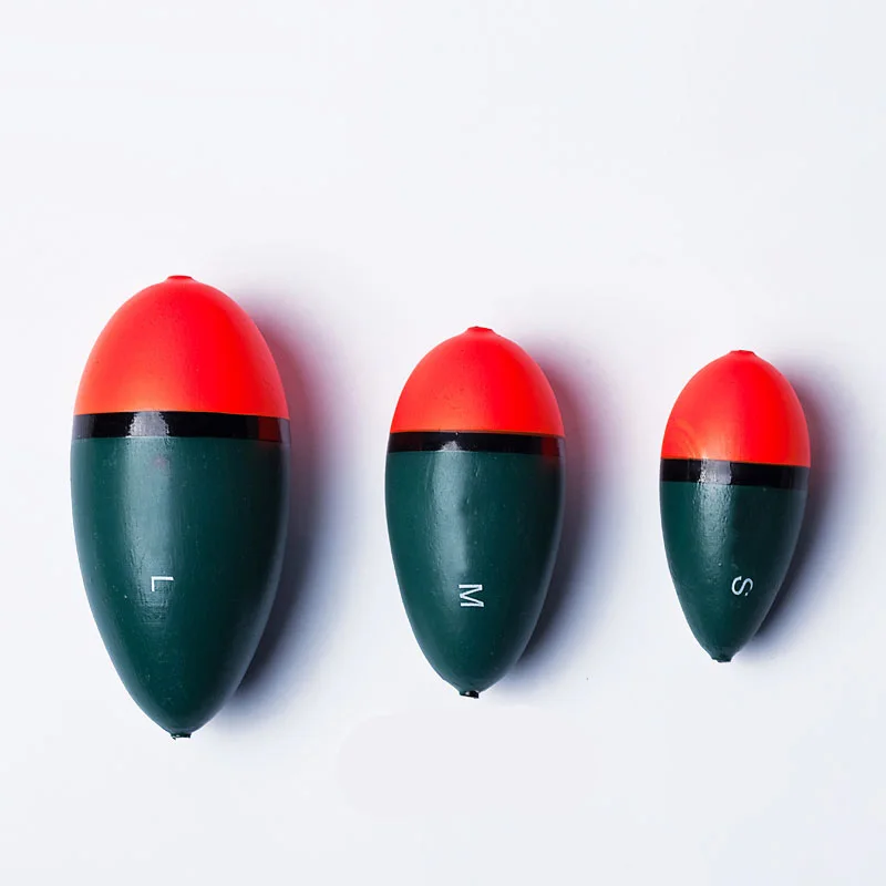 

3Pcs fishing pike float set ovals float fishing carp fishing float bobber SML