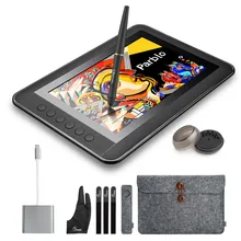 Buy Parblo Mast10 10.1″ Graphic Tablet Drawing Monitor w/6 Shortcut Keys +Batteryless Passive Pen+USB Type C Cable for Mac Windows