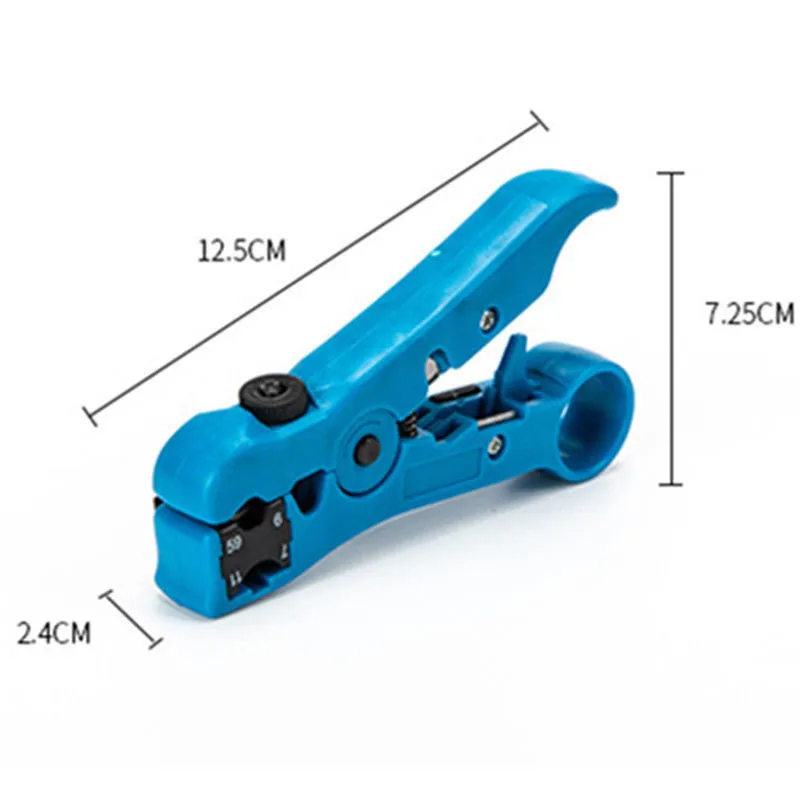 Плоский или круглый UTP Cat5 Cat6 проволочный коаксиальный инструмент для зачистки кабеля Универсальный резак Стриппер плоскогубцы инструмент для сети