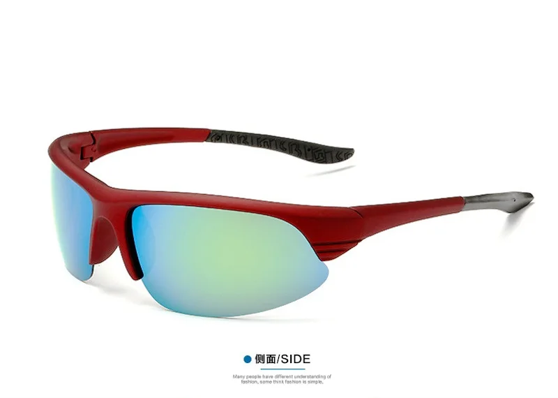 VESITIVE Новые популярные поляризованные солнцезащитные очки для мужчин крутая камуфляжная оправа спортивные солнцезащитные очки высокого качества очки и аксессуары - Цвет линз: red gold