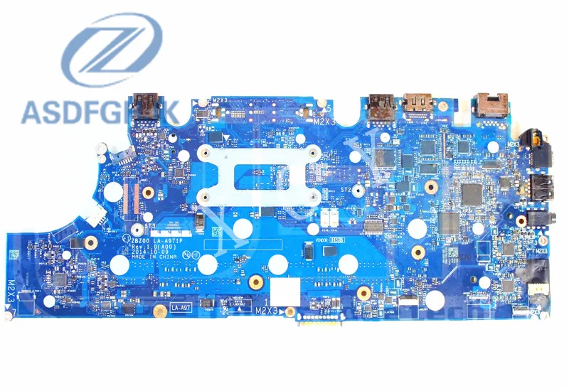 Материнская плата для ноутбука Dell Latitude E7450 R1VJD i5 5300U CPU LA A961P CN 0R1VJD 100 Test ok|Платы