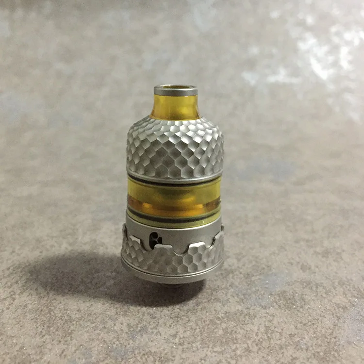 

Cloudworkz Style MTL Vape Tank Hussar Project X Style RTA 316ss 22mm 24mm 2ml Ultem PEI Tank Adjustable Airflow Single Coil Ecig