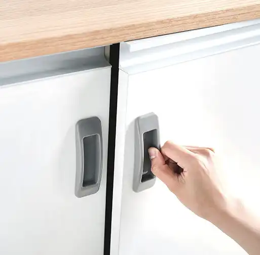 Sliding Door Handles >> 2pcs In Hidden Door Handles Pvc Recessed Windows Pull Sliding Door Handles Bedroom Door Cabinet Handle Furniture Handle Hardware Sliding Door Handles >> 2pcs In Hidden Door Handles Pvc Recessed Windows Pull Sliding Door Handles Bedroom Door Cabinet Handle Furniture Handle Hardware