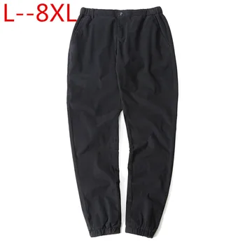 

8XL 6XL 5XL Casual Men Pants Unique Hip Hop Harem Pants Quality Outwear Sweatpants Casual Mens Joggers TOP HERE Men's Trousers