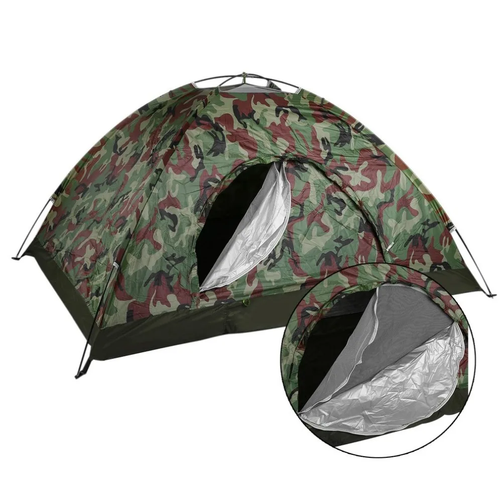 Outdoor Portable Single Layer Camping  Tent (1)
