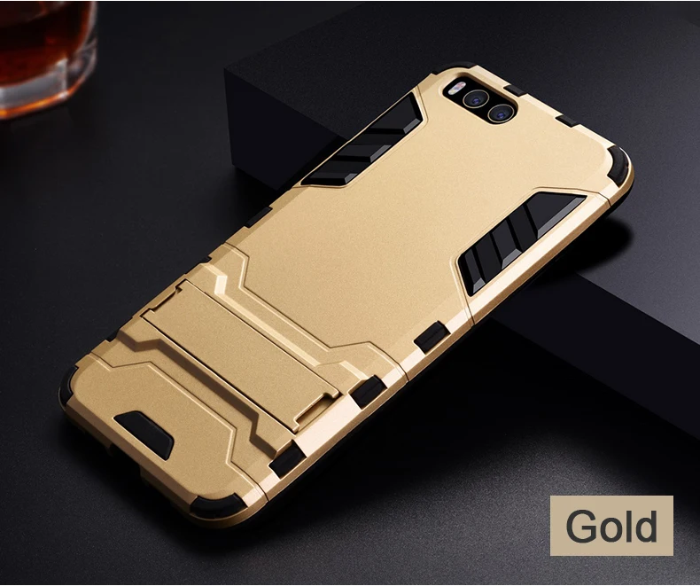 Stand Armor Case for XIAOMI MI6 8 9 10 11 Pro Redmi Note K40 K30 PC+Silicone Hard Antiknock Shockproof Kickstand Back Cover apple iphone 11 Pro Max case