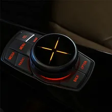 Для Idrive ручку крышки для BMW 1 3 5 7 серии X1 X3 X4 X5 X6 E60 E90 стайлинга автомобилей