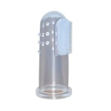 Портативное детское мягкое Силиконовое Зубное щетка для пальцев зубная щетка для зубов резиновый массажер щетка для чистки зубов S7JN