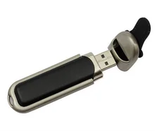 100pcs/lot leather USB2.0 flash drive 8GB 16GB 32GB 64GB pen drive disk on key customized logo