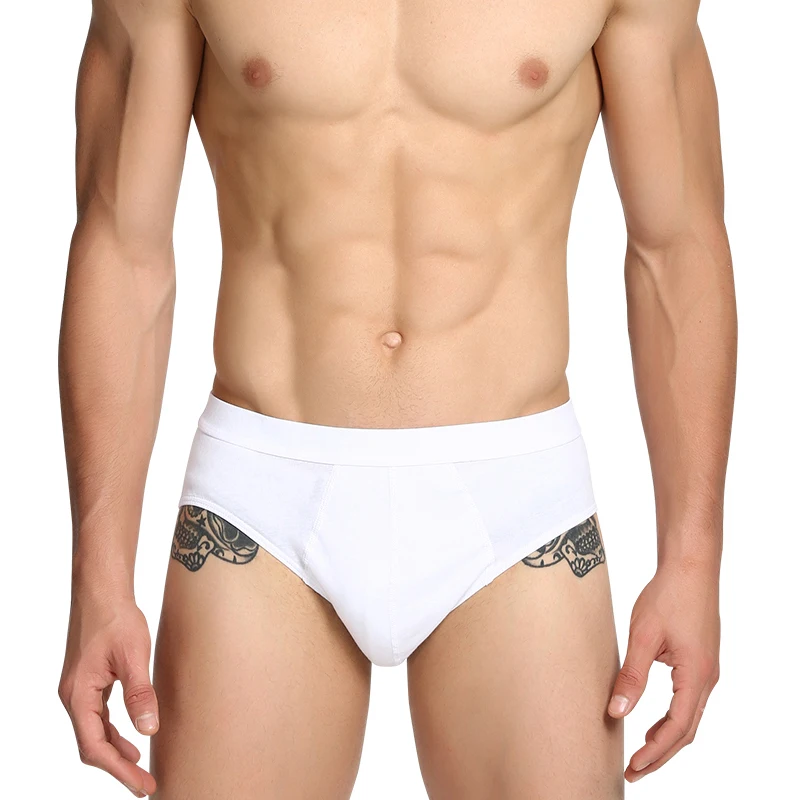 Трусы мужские х/б 4 шт./лот|panties hose|panties cottonunderwear sewing |