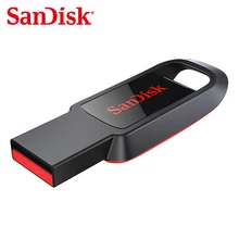 SanDisk 16 Гб USB флеш-накопитель 32 ГБ флеш-карта памяти 64 Гб мини-флешка USB2.0 ключ-Ручка U диск для ПК/ТВ/планшета/ноутбука