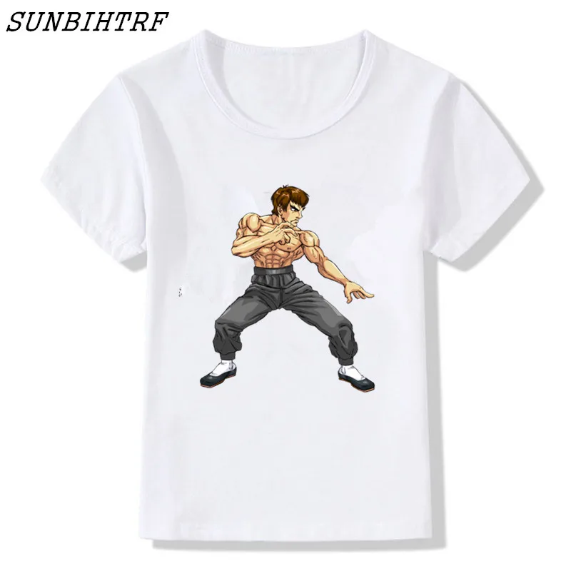 

Bruce Lee 3D Printed Kids T Shirt Tee Children Short Raglan Fitness Cosplay Costume Slim Compression Martial Arts Baby Tops Tees