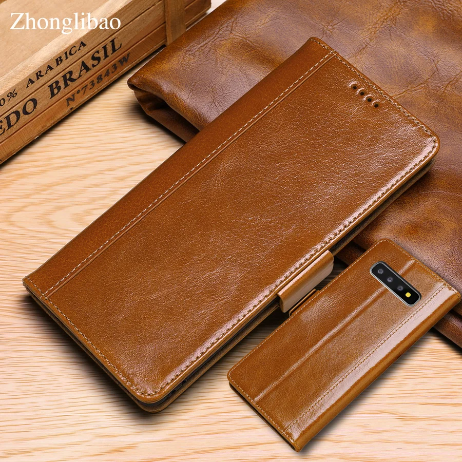 

Flip Leather Case for Samsung Galaxy S10 S10E Note 9 8 S9 S8 Plus Coque Luxury Genuine Magnetic Card Holder Wallet Book Cover